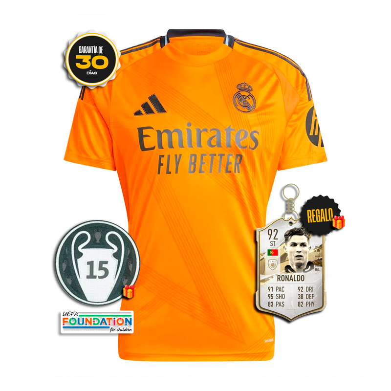 Camiseta Real Madrid Segundo 2024/25 + 5 REGALOS 🎁