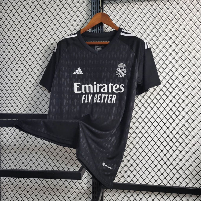 Camiseta Real Madrid Portero Negra 23/24