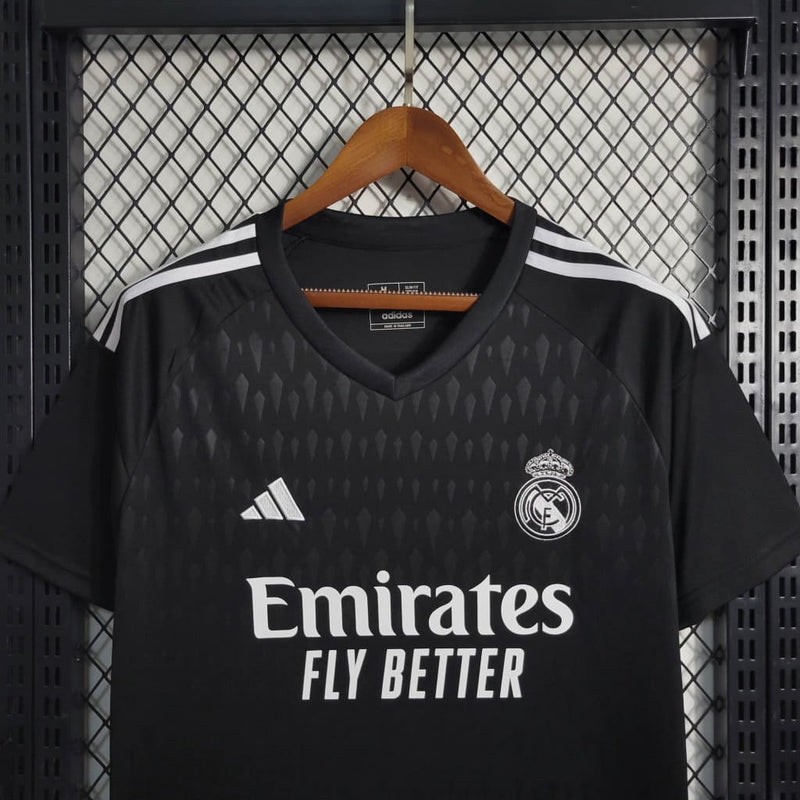 Camiseta Real Madrid Portero Negra 23/24