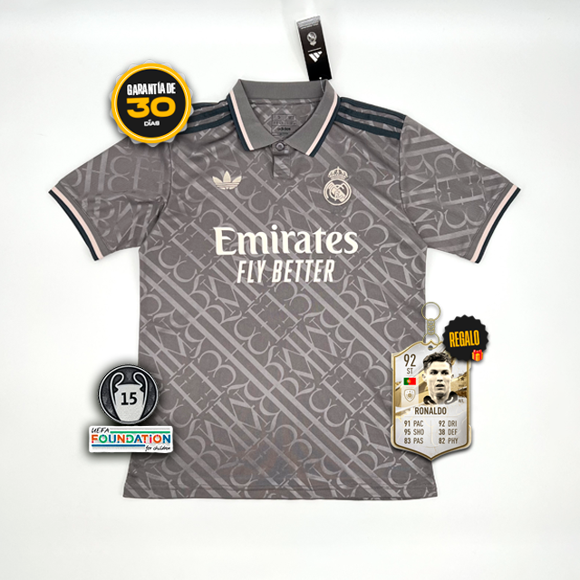 Camiseta Real Madrid TERCERA 2024/25 + 5 REGALOS 🎁