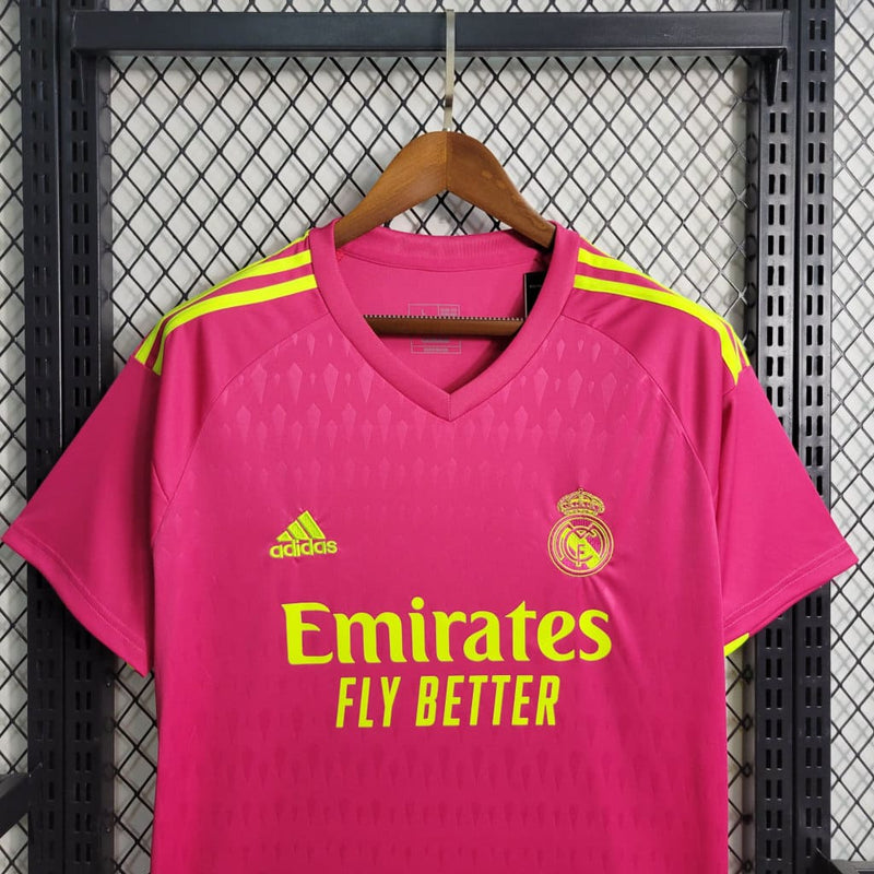 Camiseta Real Madrid Portero Rosa 23/24