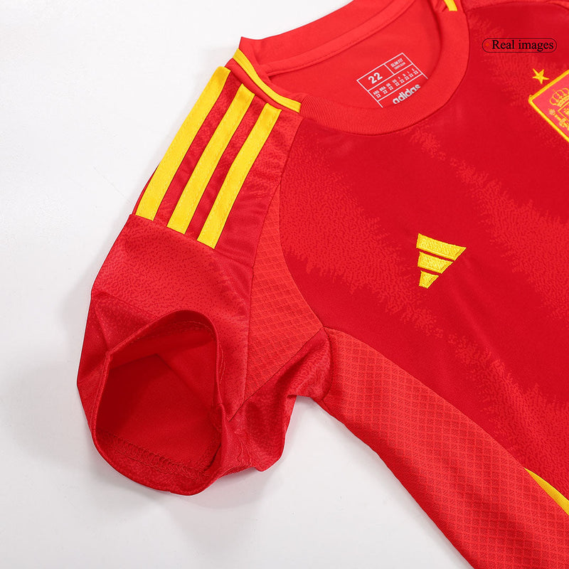 Conjunto Infantil España Primera Equipacíon EUROCOPA 2024 + 5 REGALOS 🎁