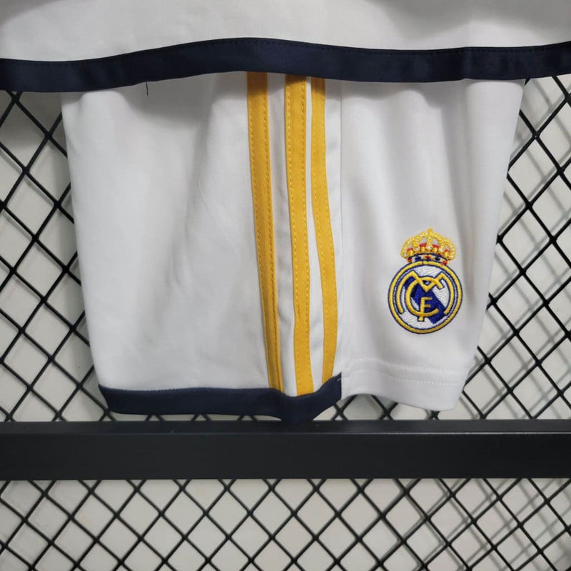 Conjunto infantil Real Madrid Home Manga Larga 23/24