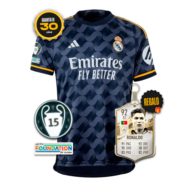 Camiseta Real Madrid Dos 23/24 + 5 REGALOS 🎁