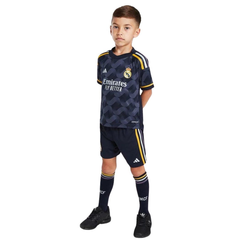 Conjunto infantil Real Madrid Away 23/24 MBAPPÉ 9 + 5 REGALOS 🎁