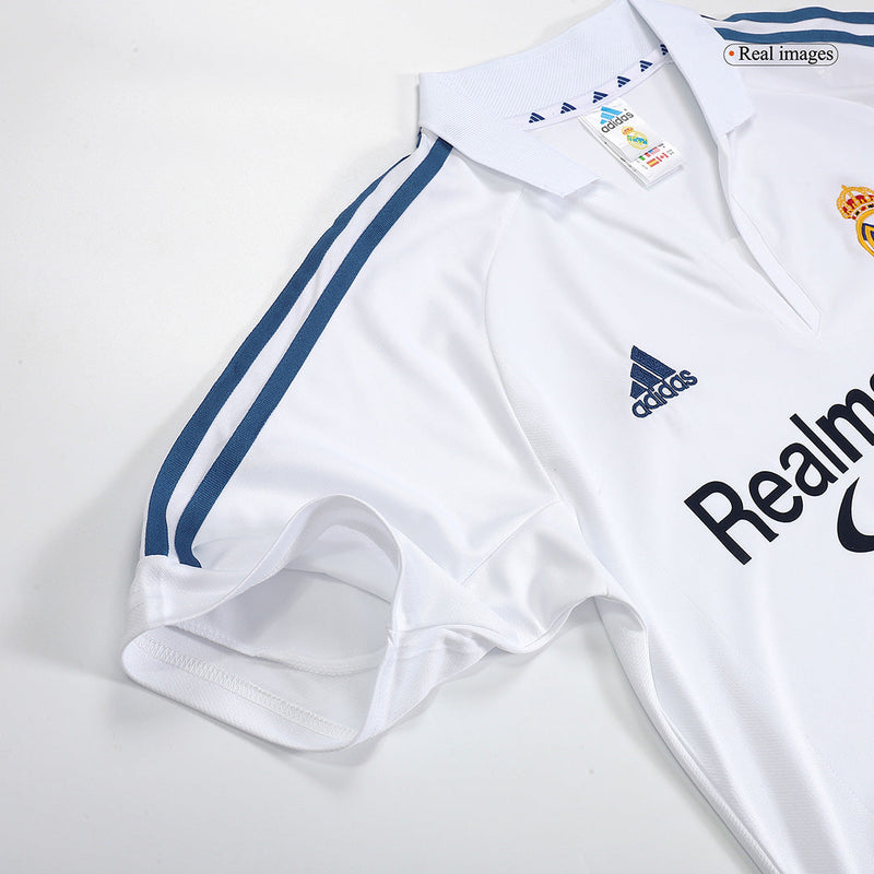 Camiseta Real Madrid Retro Home 2001/02 + 5 REGALOS 🎁