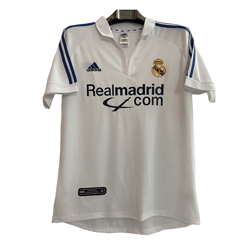 Camiseta Real Madrid Retro Home 2001/02 + 5 REGALOS 🎁