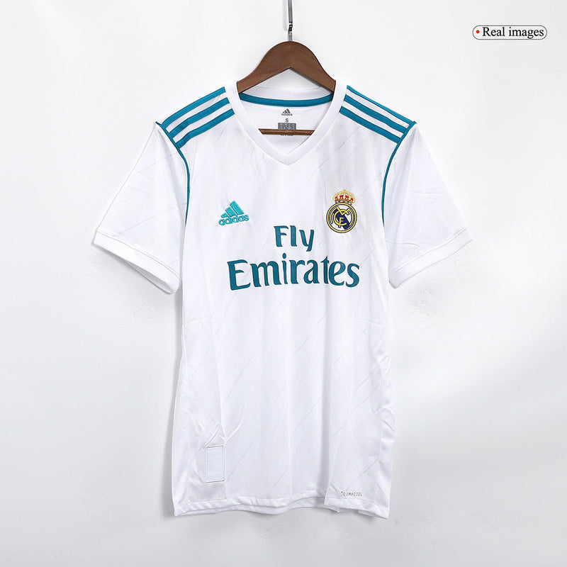 Camiseta Real Madrid Retro Home 2017/18 + 5 REGALOS 🎁