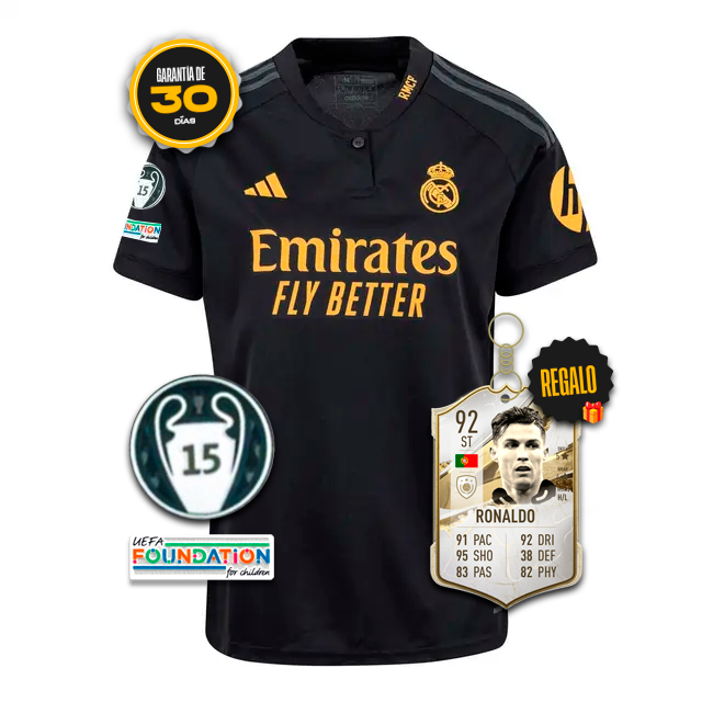 Camiseta Real Madrid Tercera 23/24 + 5 REGALOS 🎁