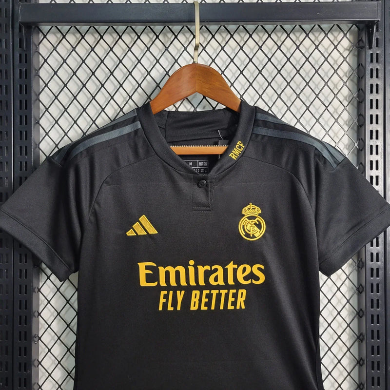 Camiseta Real Madrid Femenina Tercera MBAPPÉ 9 23/24 + 5 REGALOS 🎁